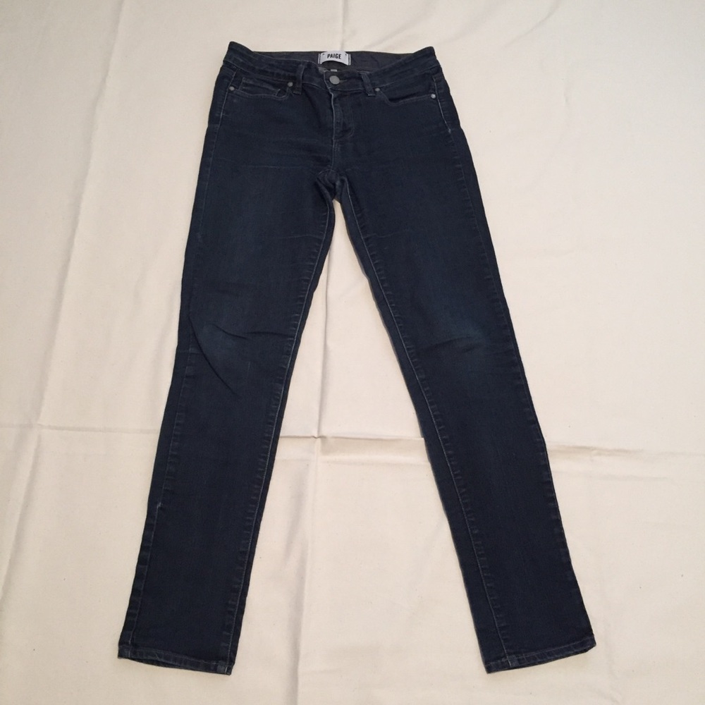 Paige Skyline Skinny Twilight Jeans Size 28